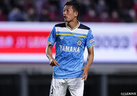 大井は2016年に磐田に復帰し、今季の明治安田生命Ｊ１リーグでは21試合・0得点の成績でした