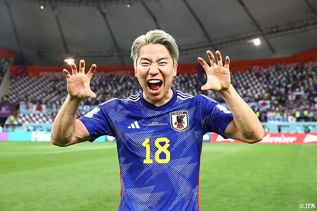 浅野 拓磨「4年前から1日も欠かさず、こういう日を想像して準備してこれた」【FIFAワールドカップカタール2022 GS 第1節 ドイツvs日本】