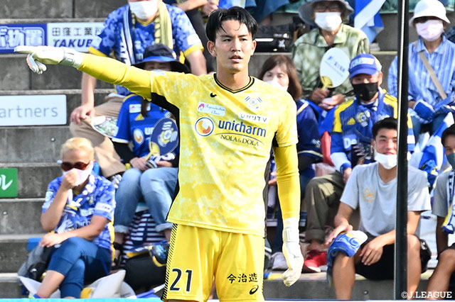 茂木は今季今治に期限付き移籍し、明治安田生命J3リーグで20試合に出場しました