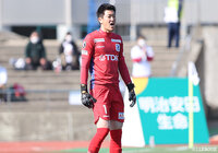 新井は2021年より秋田に在籍し、今季の明治安田生命Ｊ２リーグでは10試合に出場しました
