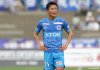江口は2017年より秋田に在籍し、今季の明治安田生命Ｊ２リーグでは21試合・0得点の成績でした