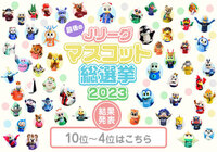 4~10位の結果発表!【Jリーグマスコット総選挙2023】