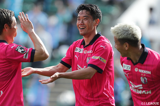 今季初勝利を手にしたC大阪。復帰後初ゴールを決めた香川 真司に今節もかかる期待は大きい
