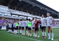 京都と対戦した神戸は、3-0と快勝を収め、順位表のトップを守っている