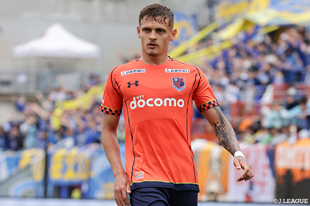  FWアンジェロッティが全治6週間の負傷【大宮】