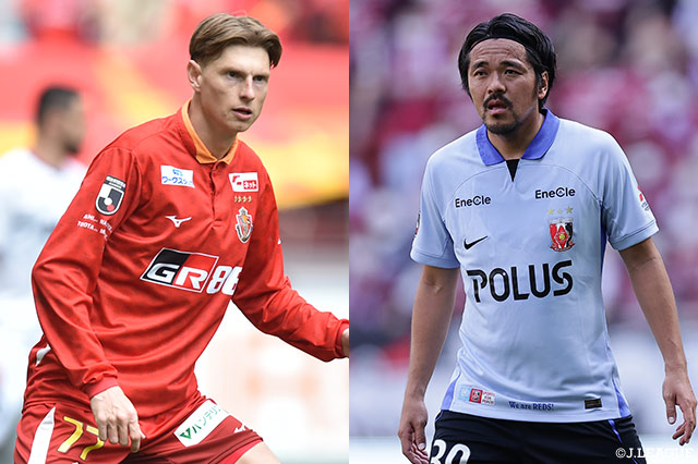 名古屋vs浦和は好調同士の上位対決となった