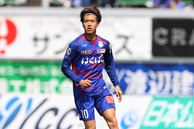 4連勝中の甲府は好調を維持するMF長谷川が今節も重要な役割を担うだろう