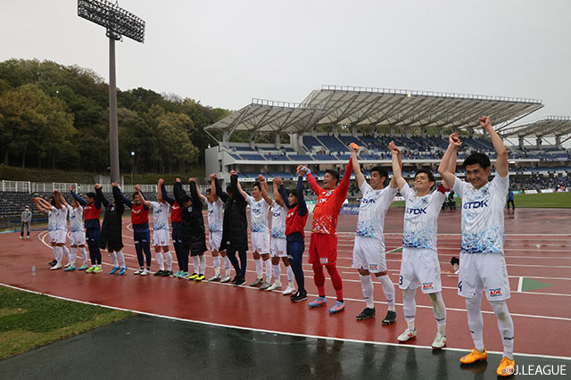 秋田に敗れた町田の連勝は6でストップ 清水は東京Ｖに逆転勝利で今季初白星【サマリー：明治安田Ｊ２ 第8節】