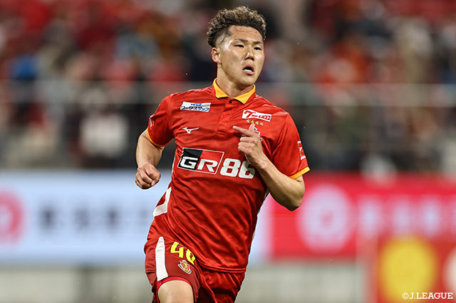 MF石田の負傷を発表【名古屋】