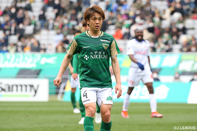  MF梶川が全治8か月の負傷【東京Ｖ】