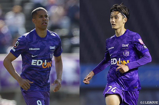 広島は3試合連続ゴール中のドウグラス ヴィエイラに加え、左サイドから好クロスを連発する東 俊希にも期待がかかる