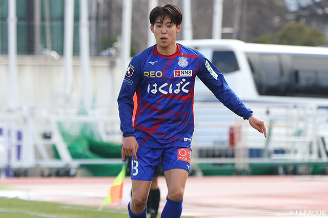 DF三浦が全治4週間の負傷【甲府】