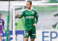 MF村越が全治5週間の負傷【松本】