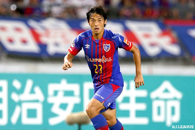 中島は2017年までFC東京に在籍し、J1リーグ通算51試合・6得点を記録しています