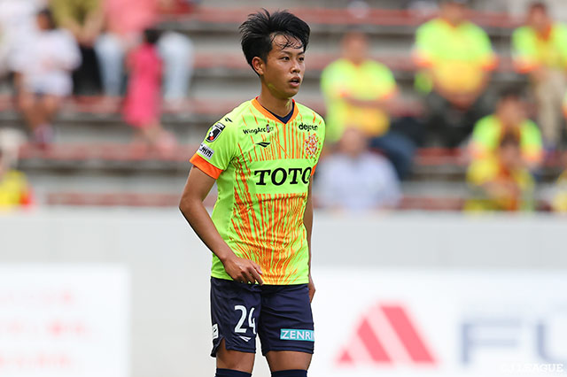 DF前田が全治3週間の負傷【北九州】