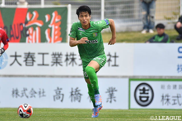 DF蓑田が全治4週間の負傷【八戸】