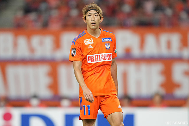 FW太田が全治4週間の負傷【新潟】