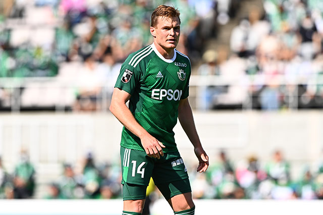 MFパウリーニョが全治6週間の負傷【松本】