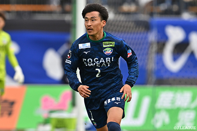 通算200試合出場まであと1試合に迫った田向 泰輝(徳島)
