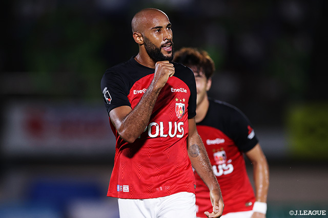 3試合連続ゴール中のホセ カンテ(浦和)の決定力に今節も期待がかかる