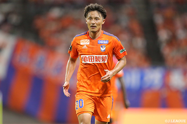  MF島田が全治8週間の負傷【新潟】