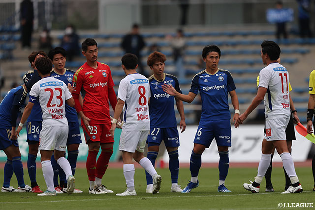 首位の町田は激しい点の取り合いの末ドロー決着 千葉は水戸と引き分け連勝は7でストップ【サマリー：明治安田Ｊ２ 第38節】
