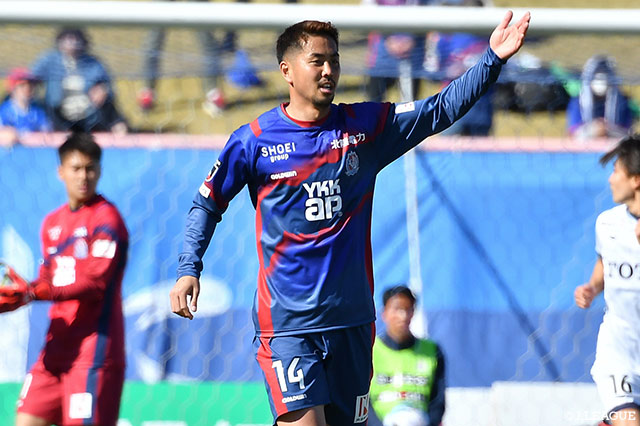 DF下堂が全治4週間の負傷【富山】