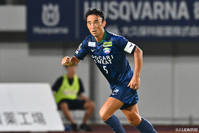  DF石井が現役引退を発表【徳島】