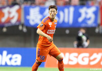 田上は2020年より新潟に在籍し、今季の明治安田生命Ｊ１リーグで11試合・0得点の成績でした