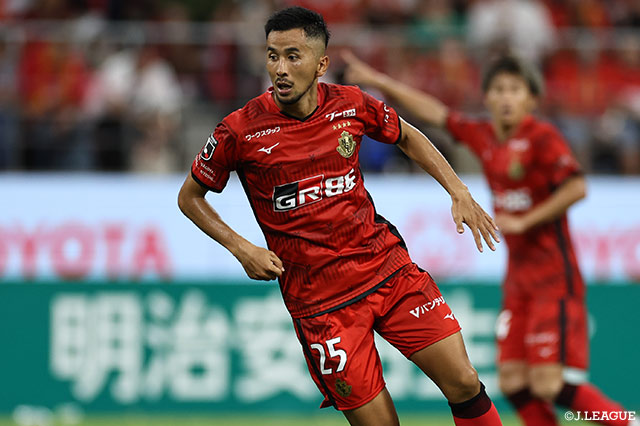前田は昨季名古屋に復帰し、明治安田生命J1リーグで11試合・0得点の成績でした