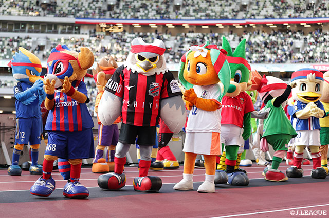 年に1度のマスコットたちのゆるくも熱い戦いにご期待下さい！（※2023年2月11日撮影）