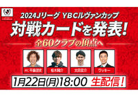 【ライブ配信】ＪリーグYBCルヴァンカップの対戦カードを発表します！