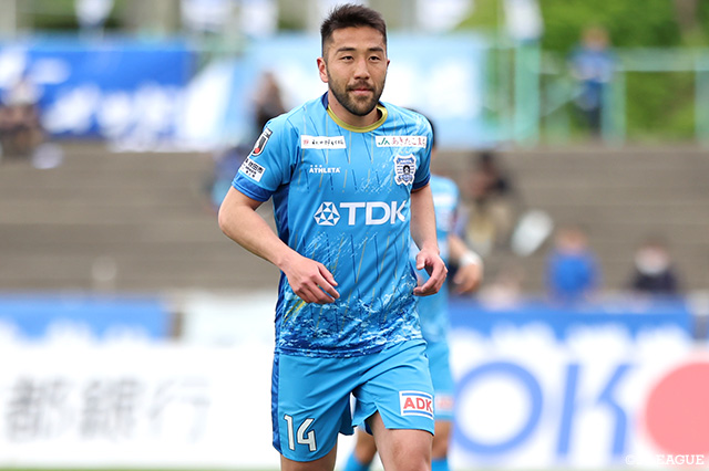  MF三上が現役引退を発表【秋田】