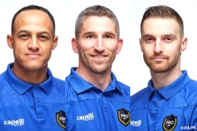 （左から、ELFATH ISMAIL、PARKER COREY MICHAEL、ATKINS KYLE THOMAS）