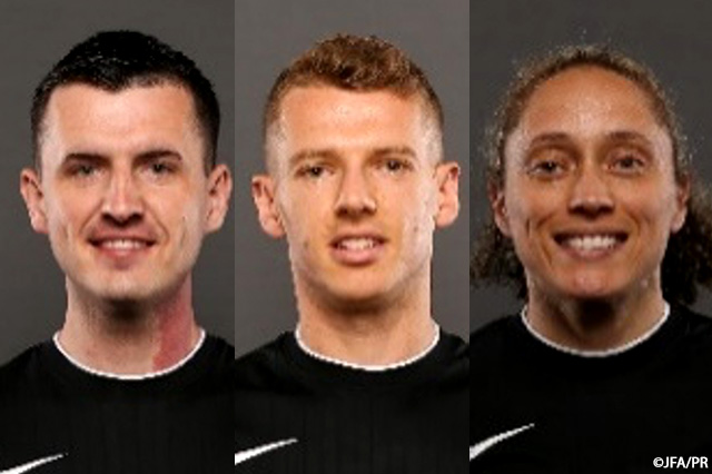 （左から、SMITH LEWIS DEAN、FINNIE WILLIAM JAMES、IMPEY LAUREN ELIZABETH）