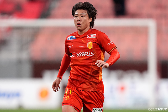  MF小野の負傷を発表【名古屋】