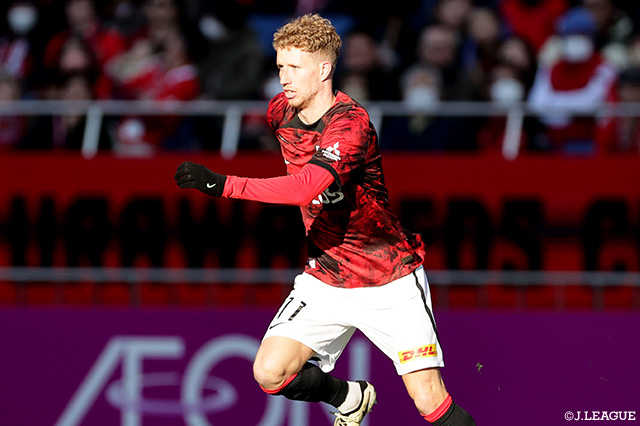  MFサミュエル グスタフソンがスウェーデン代表に選出【浦和】