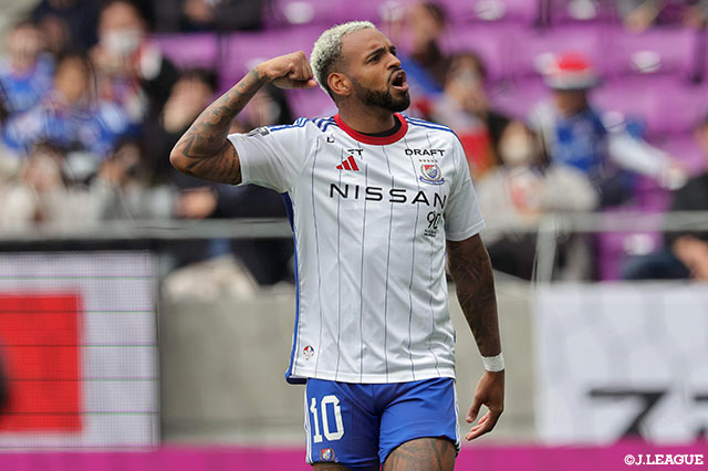 前節2ゴールを決めたアンデルソン ロペス(横浜FM)が今節も重要な役割を担うはずだ