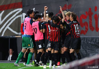 Ｇ大阪と対戦した札幌は、1-0で勝利を収め、今季初勝利を手にした