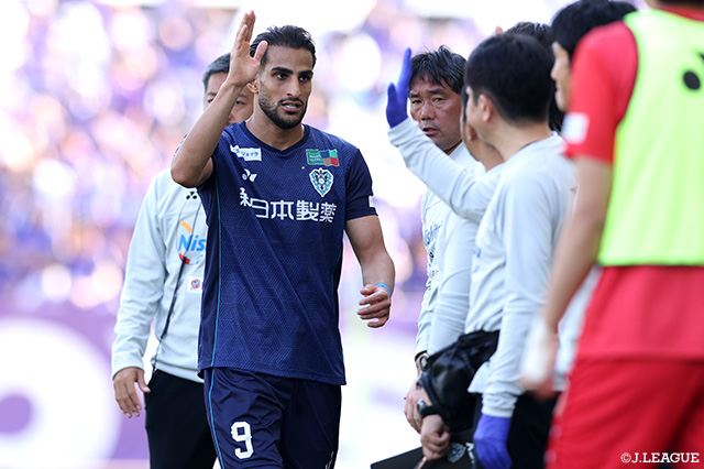 ここ4試合で3得点を記録するシャハブ ザヘディ(福岡)が今節も重要な役割を担うだろう