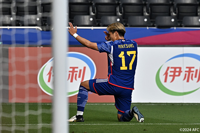 日本、数的不利も松木の1点を守り抜き白星スタートを切る【U-23日本代表】