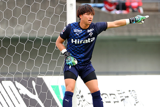  GK田代が全治4週間の負傷【熊本】