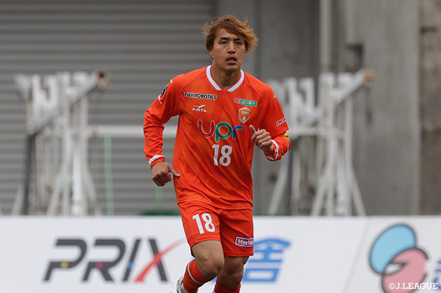 MF相田が全治4週間の負傷【山口】