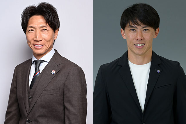 解説:波戸康広(横浜F・マリノス アンバサダー)、太田宏介(FC町田ゼルビア アンバサダー)