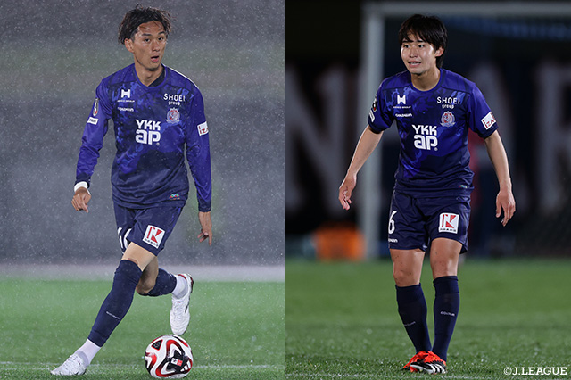  DF川上とMF瀬良の負傷を発表【富山】