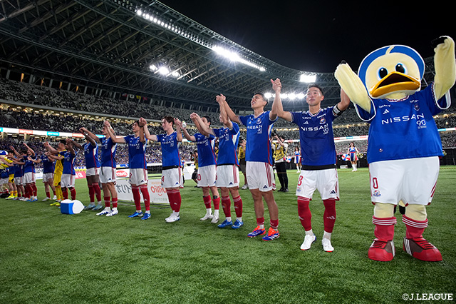 横浜FMは4試合で11得点と攻撃力が蘇り、3勝1敗で11位から一気に6位に上昇した