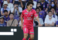 DF登里の負傷を発表【C大阪】