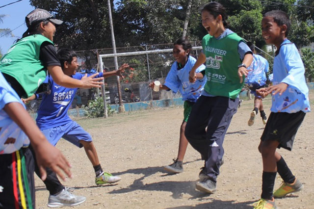 夢をつなぐサッカープロジェクト in 東ティモール