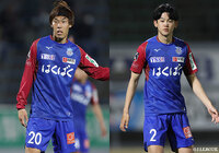 MF遠藤とDF井上がプロA契約を締結【甲府】