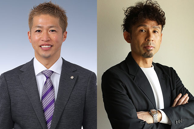 解説:森﨑浩司(サンフレッチェ広島アンバサダー)、山瀬功司(アビスパ福岡OB)